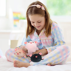 Achwishap pig plush stress-relief, soft comfort for relaxing moments.