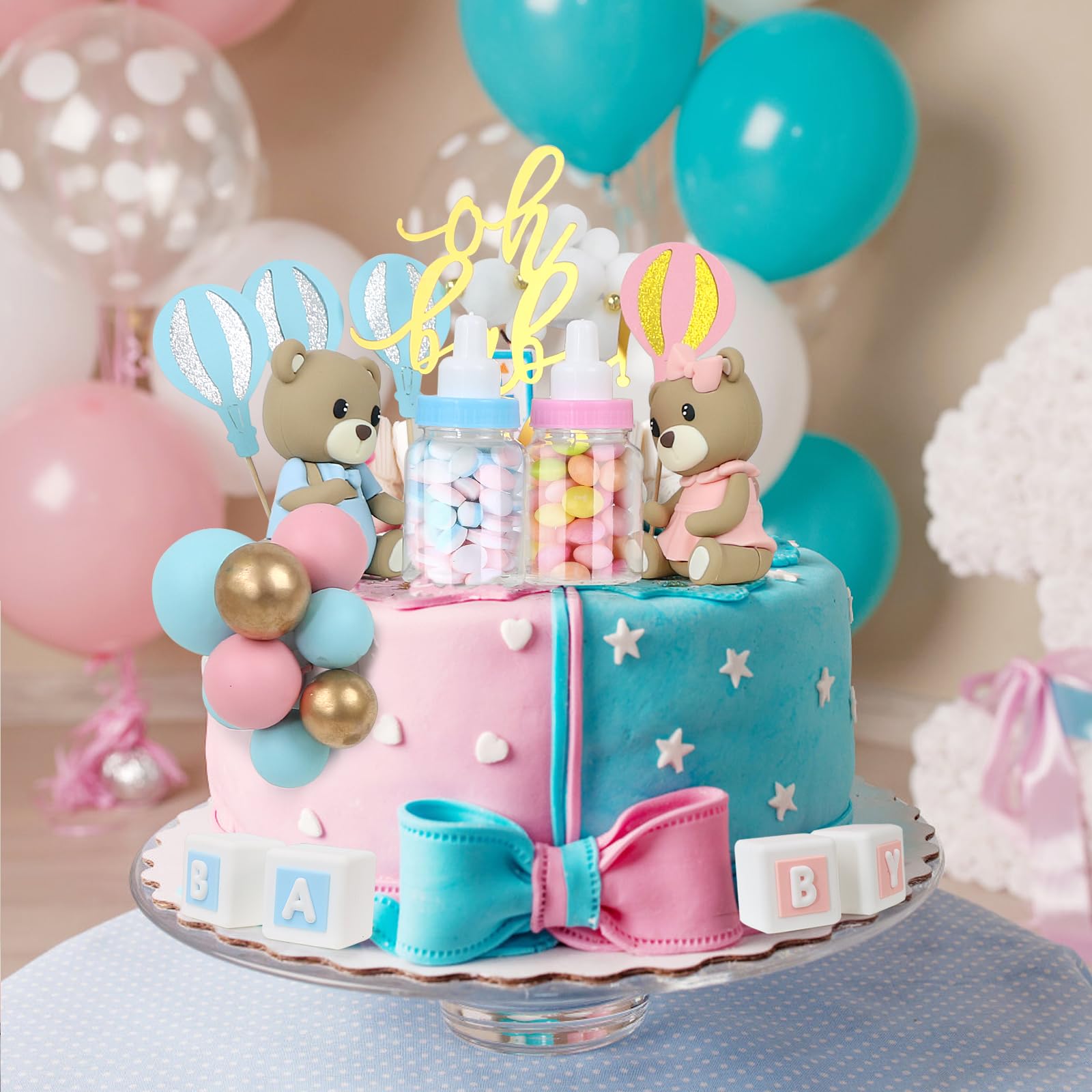 Acmee cloud toppers bring light airy accents to parties and cupcakes.