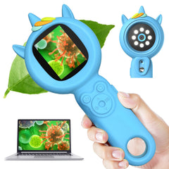 Acoath auto-focus kids microscope with 2-inch screen ready for quick exploration