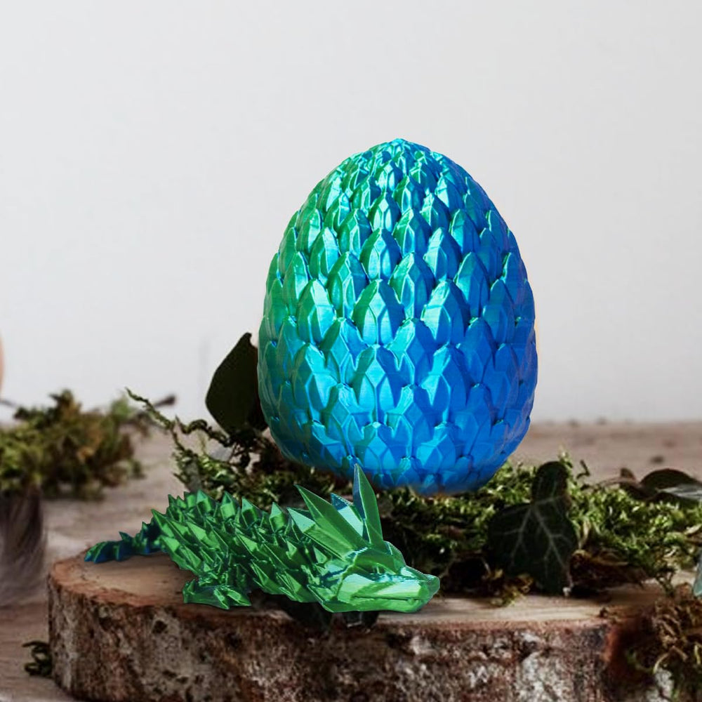 ACTICO dragon egg with crystal dragon inside, a unique collectible for imagination.