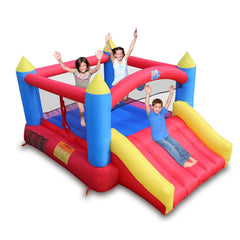 Action Air Bounce House compact storage design fits small spaces when not in use