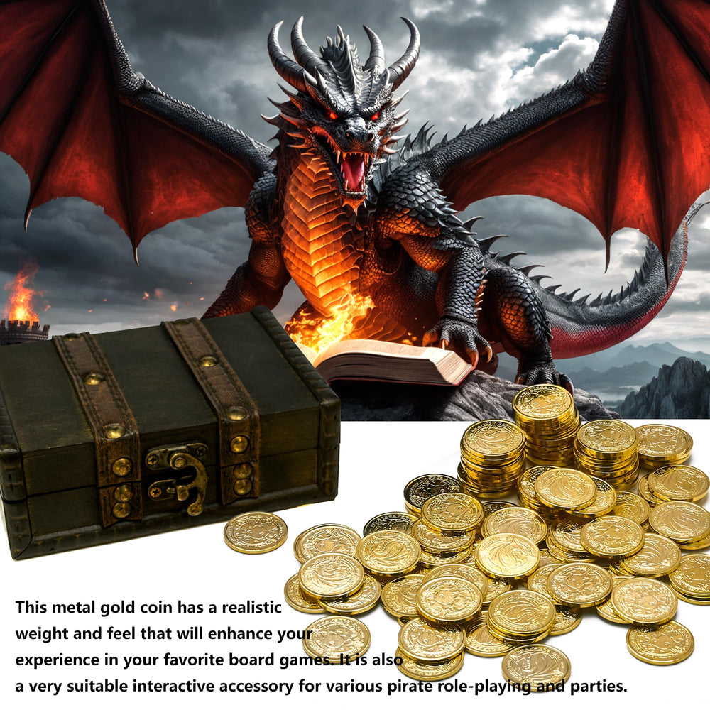 ACTIONDRAKE cosplay pirate coins as a party-ready accessory