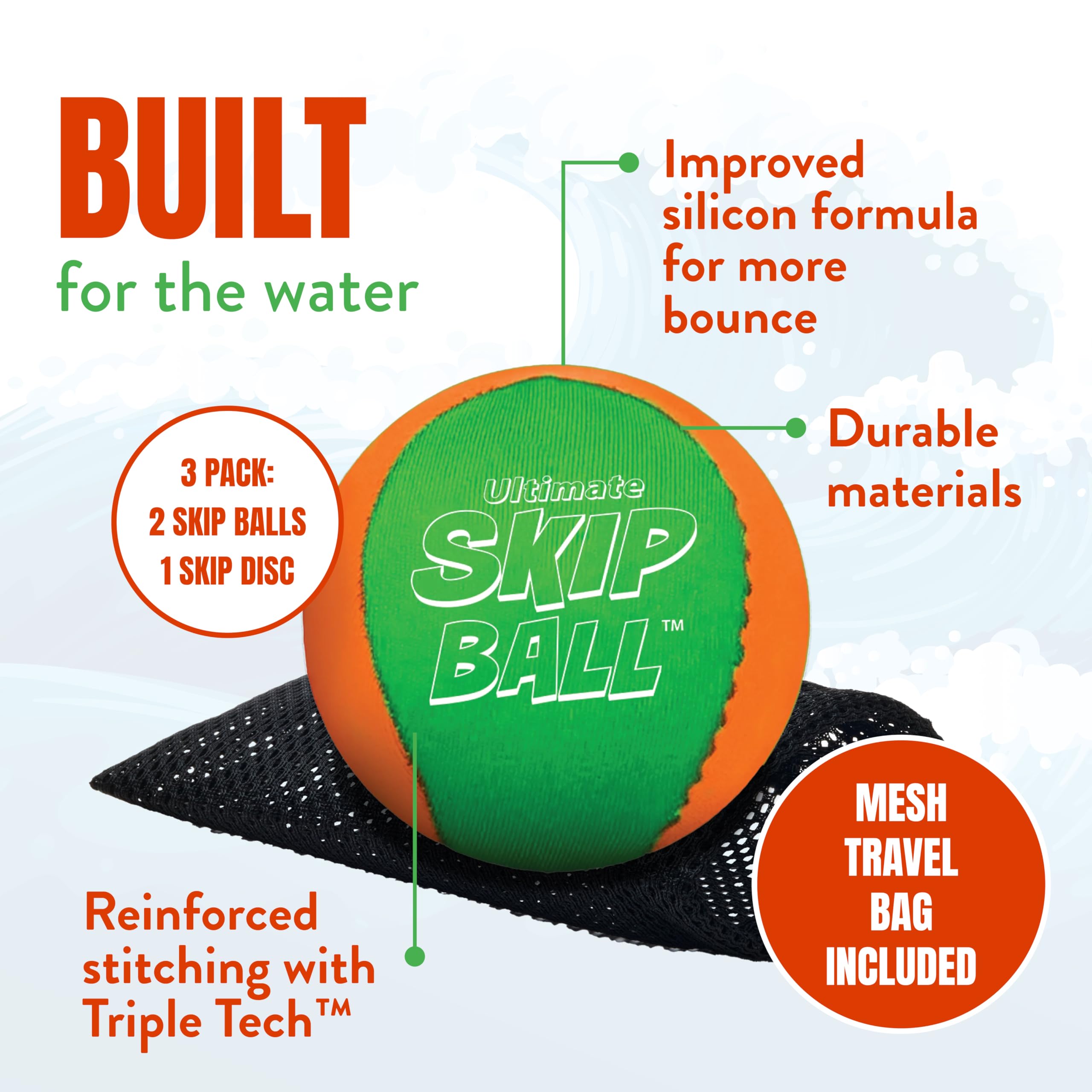 Activ Life durable stitching on beach toy for long-lasting play