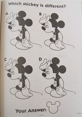 Activity Books Mickey Mouse That's Swell interior pages show coloring and activities for creative focus.