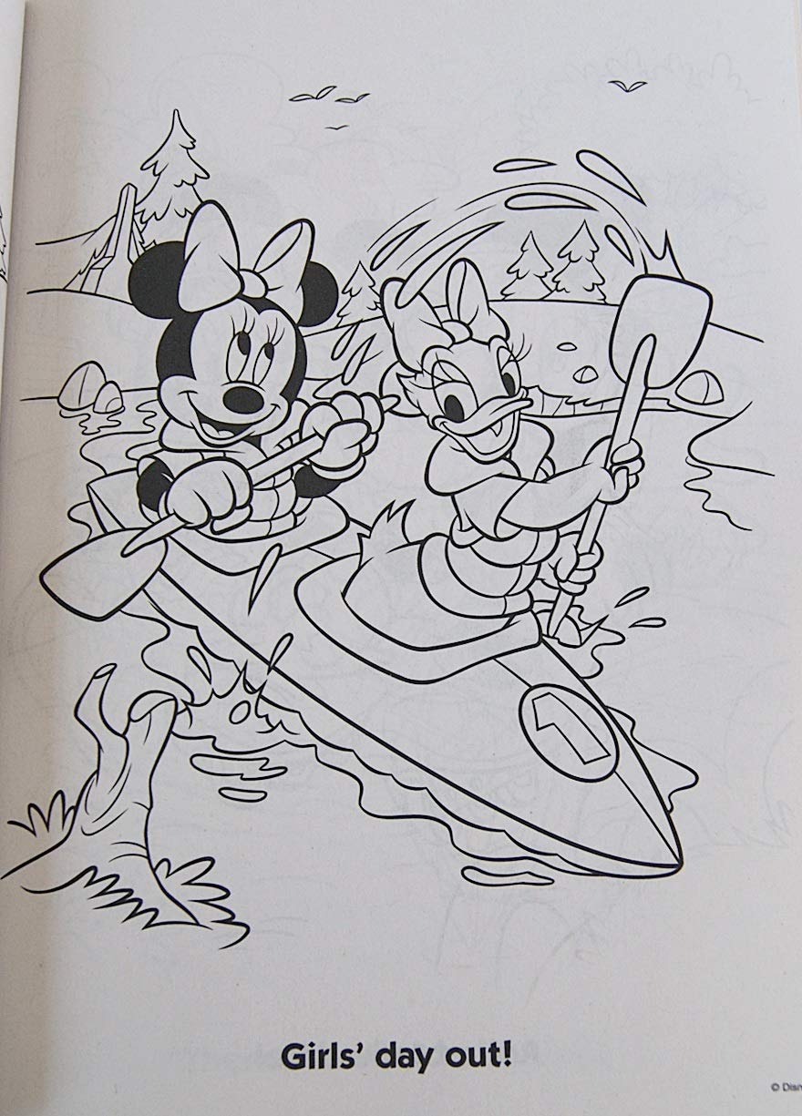 Puzzle page from That's Swell coloring book boosts problem-solving and fun.