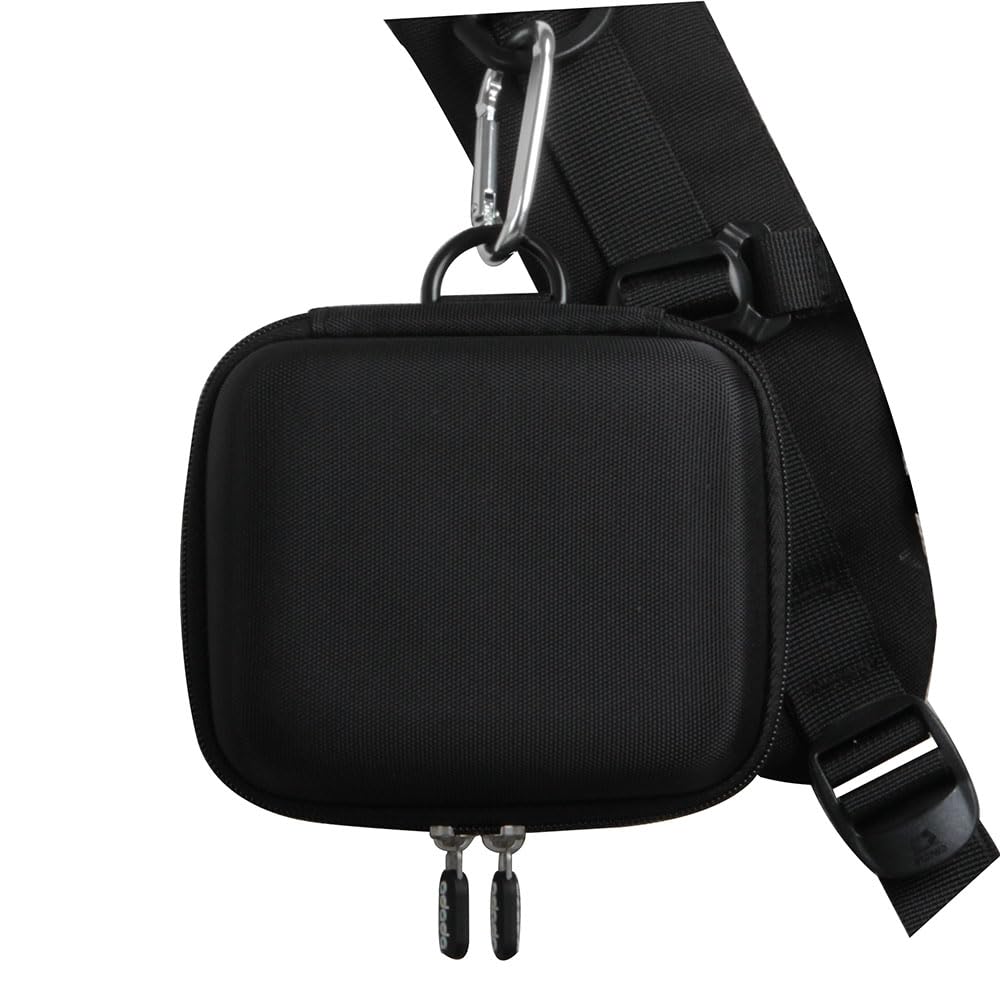 adada hard travel case black matte finish detail