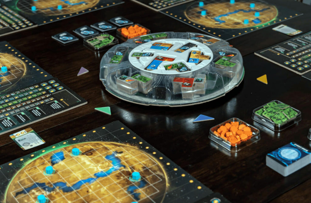 Adam's Apple Games Planet Unknown highlights polyomino tiles powering planet development