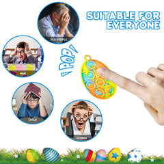 Adatos Easter mini fidget pop toy bunny design for sensory fun