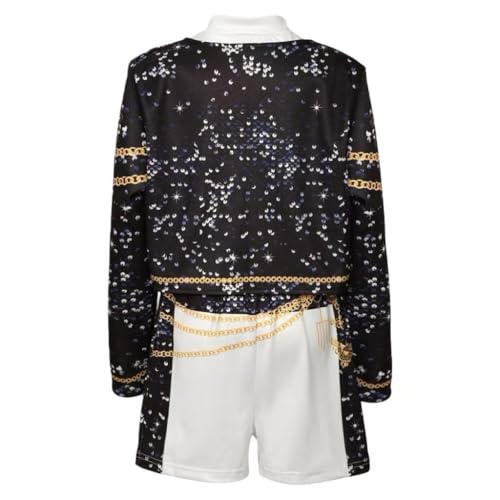 ADCHUNTUCOS costume pants fabric presents durable mid-weight polyester for parties.