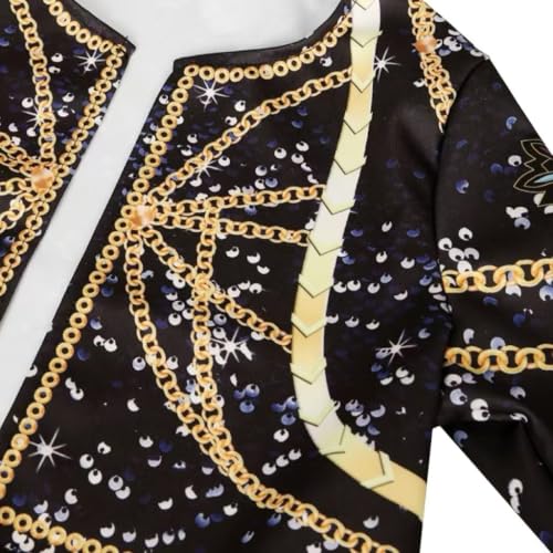 ADCHUNTUCOS costume top detail accents highlight authentic character look.