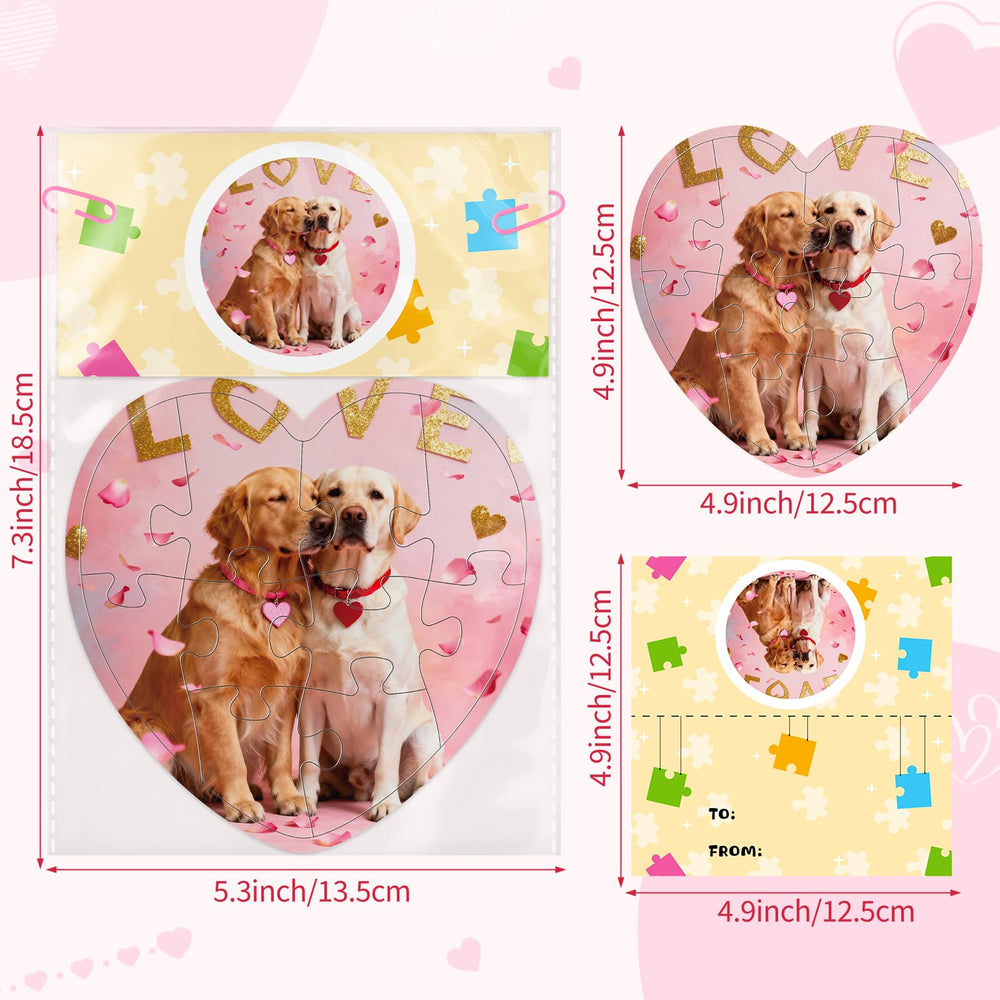 Adecortalk thick card stock ensures durable, smooth puzzle surfaces.
