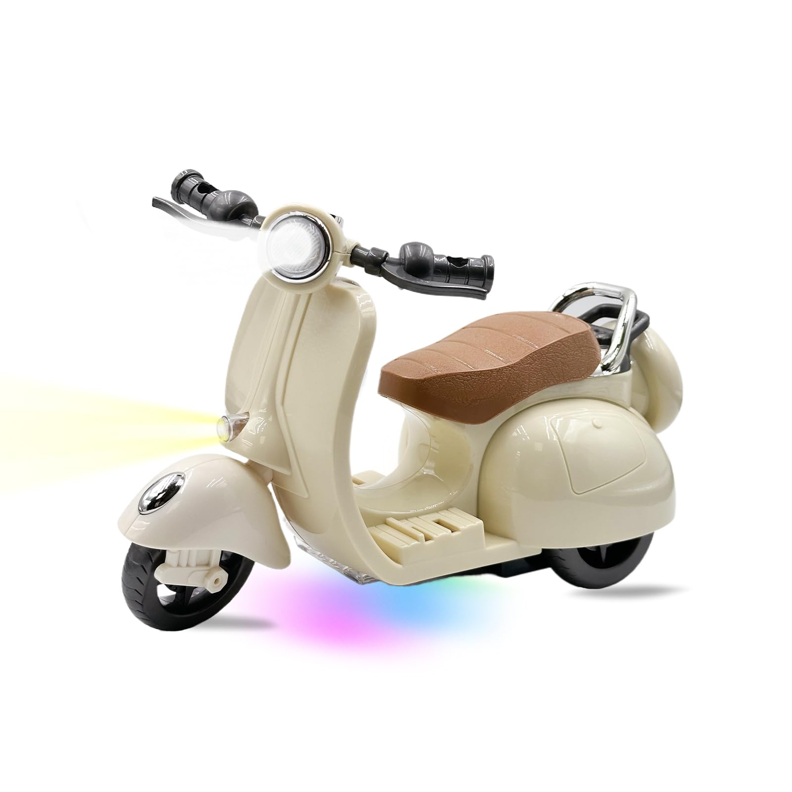 Adehevio electric doll scooter music-lights; enhances playtime with motion.