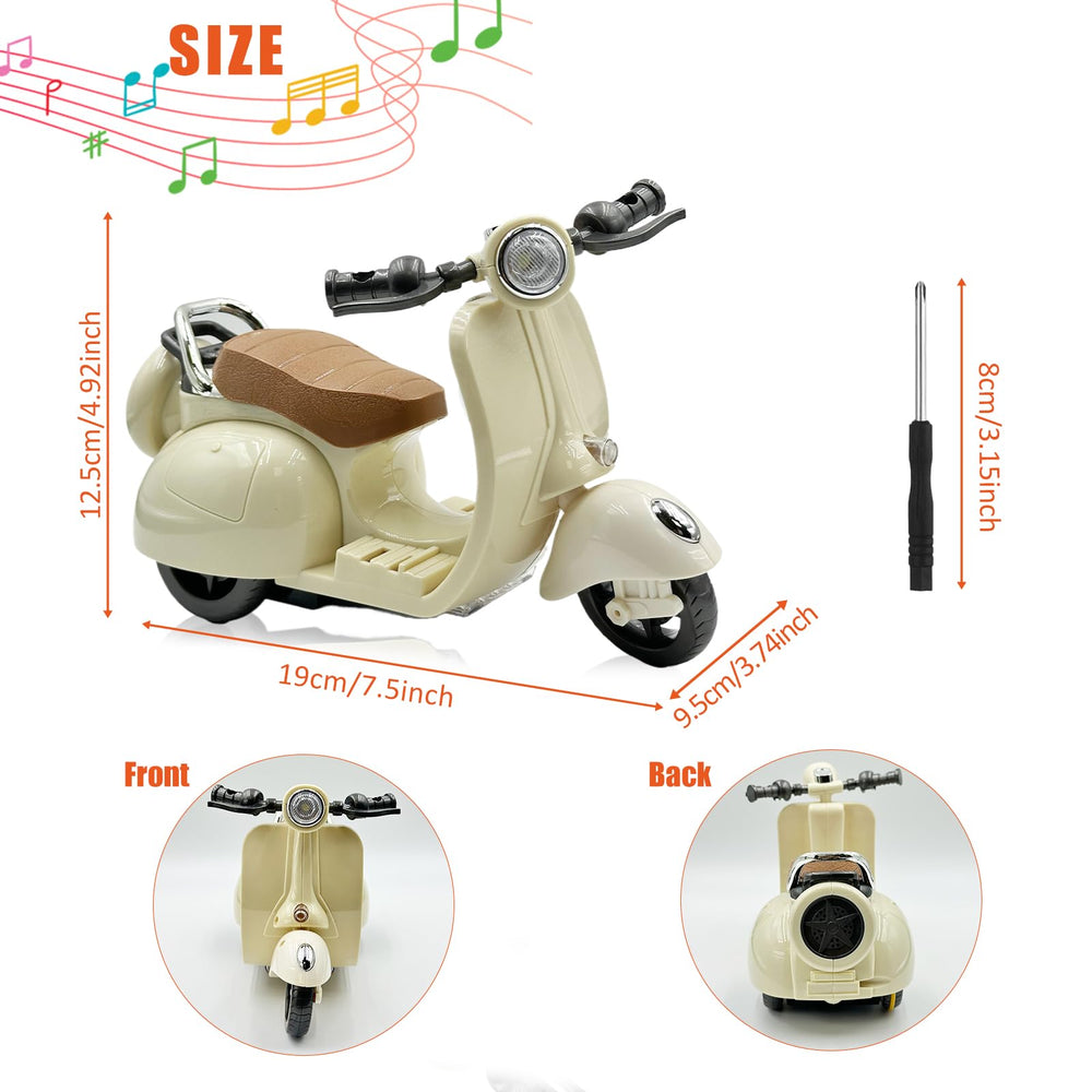 Adehevio electric doll scooter on-seat: easy setup for quick fun.