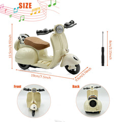 Adehevio electric doll scooter on-seat: easy setup for quick fun.