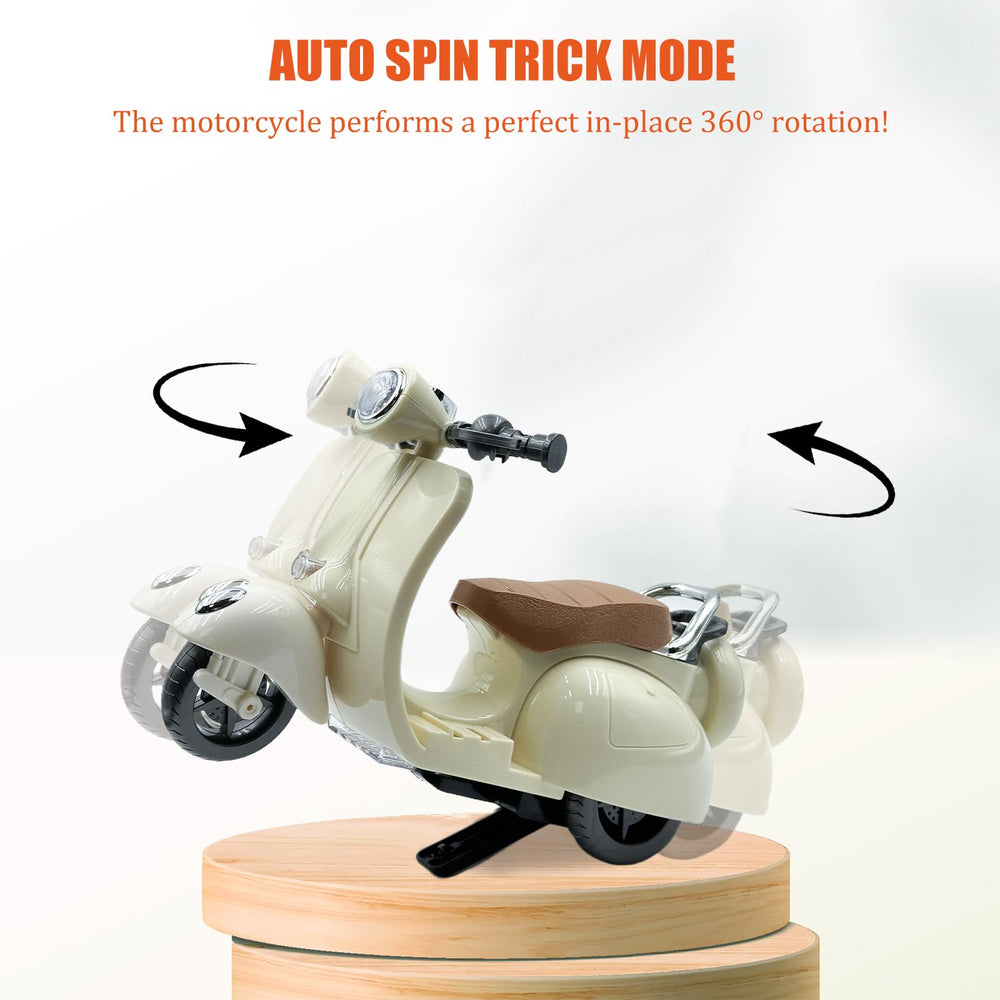 Adehevio electric doll scooter plastic: lightweight and safe for daily use.