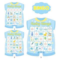 ADELULU calling card for smooth announcements during baby shower bingo.