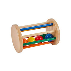 Adena Montessori Baby Cylinder with Beads – beads in motion to encourage grasping and crawling.