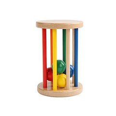 Adena Montessori Baby Cylinder with Beads – child-friendly play in use for independent exploration.
