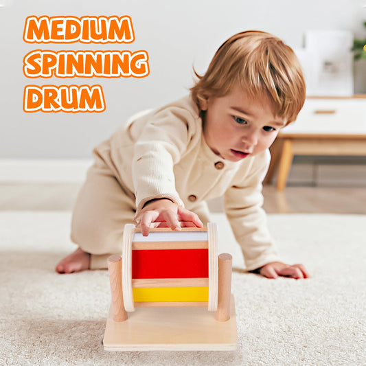 Adena Montessori Knob Puzzle encourages fine motor exploration and problem solving