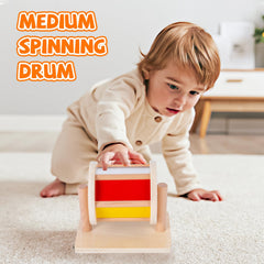 Adena Montessori Knob Puzzle encourages fine motor exploration and problem solving