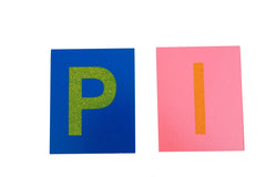 Adena Montessori safe, non-toxic paint letters for child-safe play