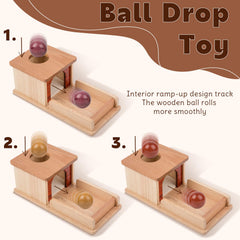 Natural wood design blends into home decor while fostering hands-on problem solving.
