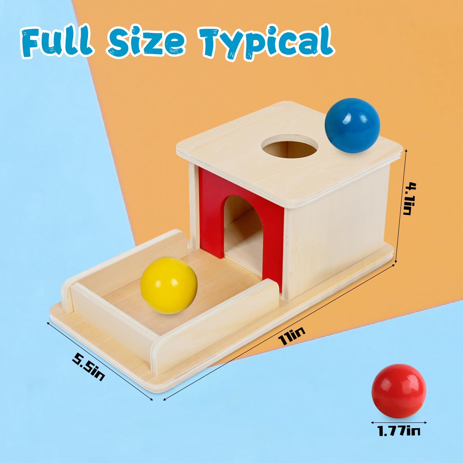 Adena Montessori durable, child-safe wood for long-lasting play.