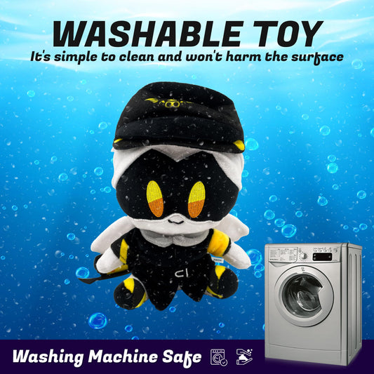 Adenzai plush doll cartoon collection shows detailed design and vibrant colors for display and play