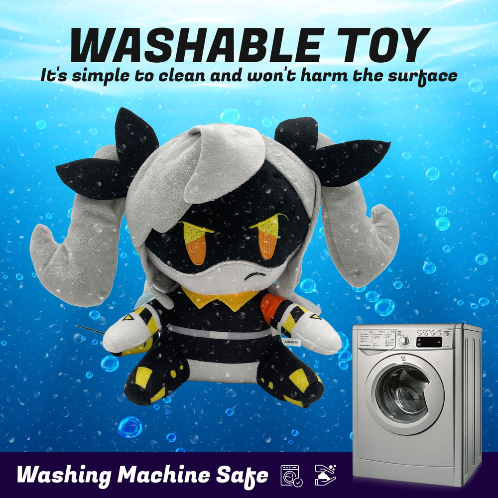 Adenzai plush soft materials give cozy hugs and durable play.