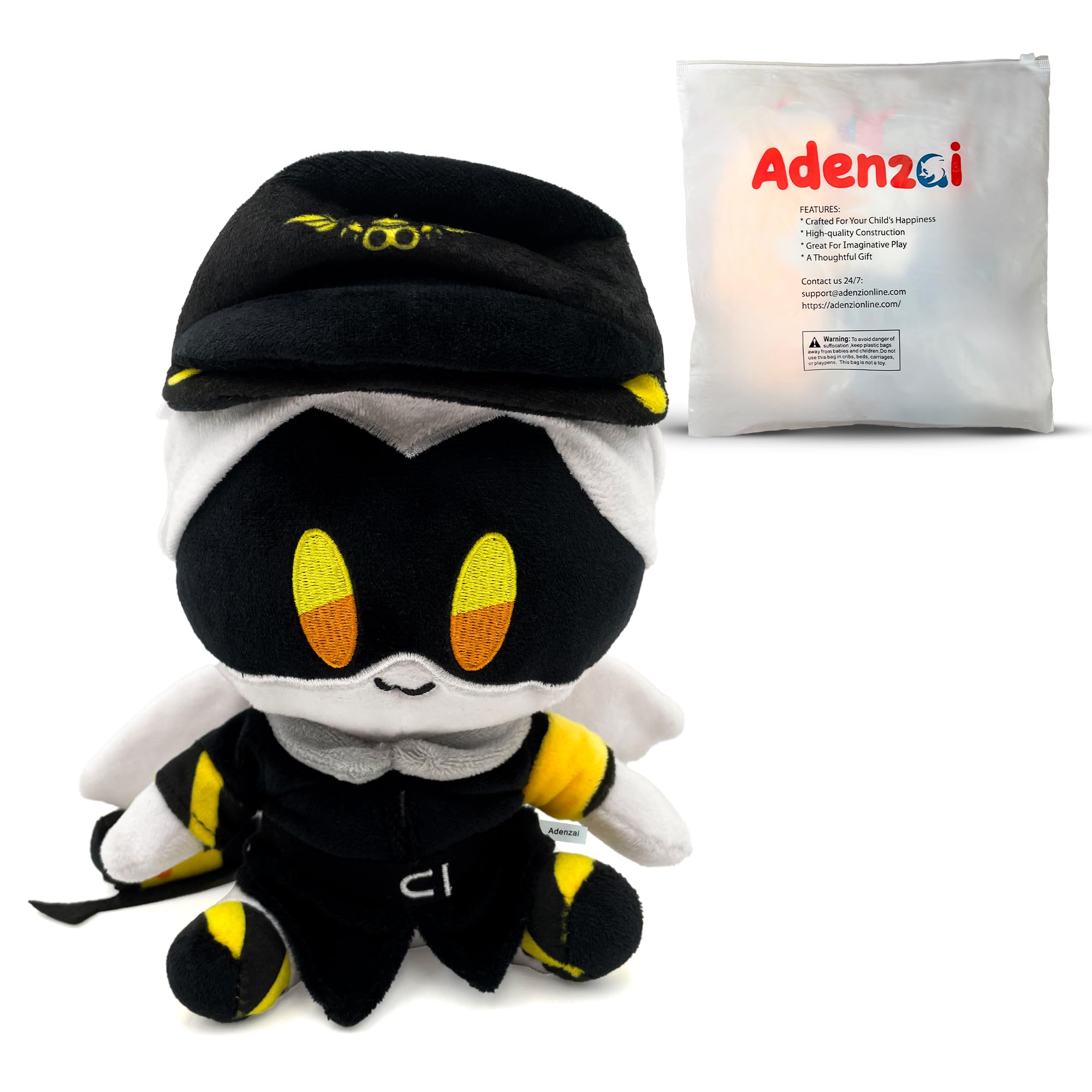 Adenzai plush toy character design highlights a cute collectible perfect for fans