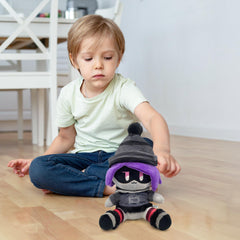 Adenzai Uzi plush soft material—gentle touch for hugging.