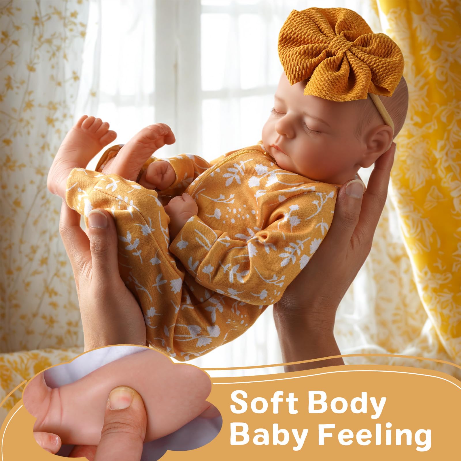 ADFO cuddly doll ideal for storytelling and photo prop setups.