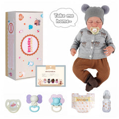 ADFO bottle, pacifier and birth card included for complete setup