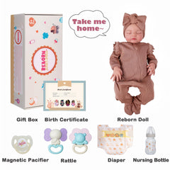 ADFO birth card allows renaming the baby doll