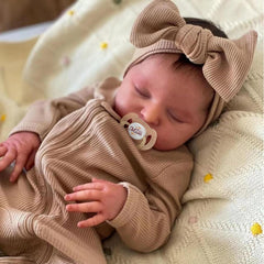 ADFO Reborn doll soft vinyl limbs with cloth body for cuddling