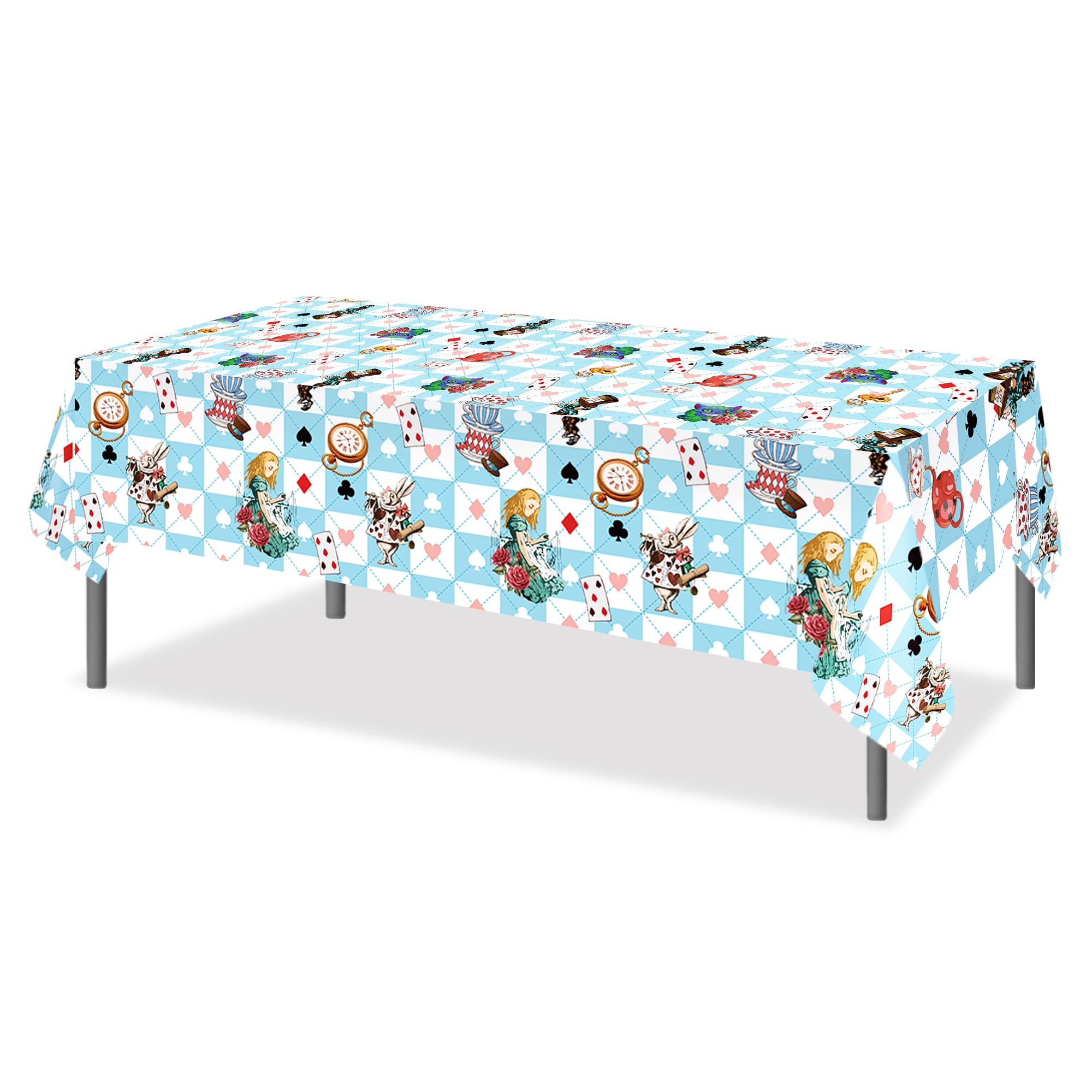 Adirasenotek zebra-print design tablecloth enhances birthday or baby shower.