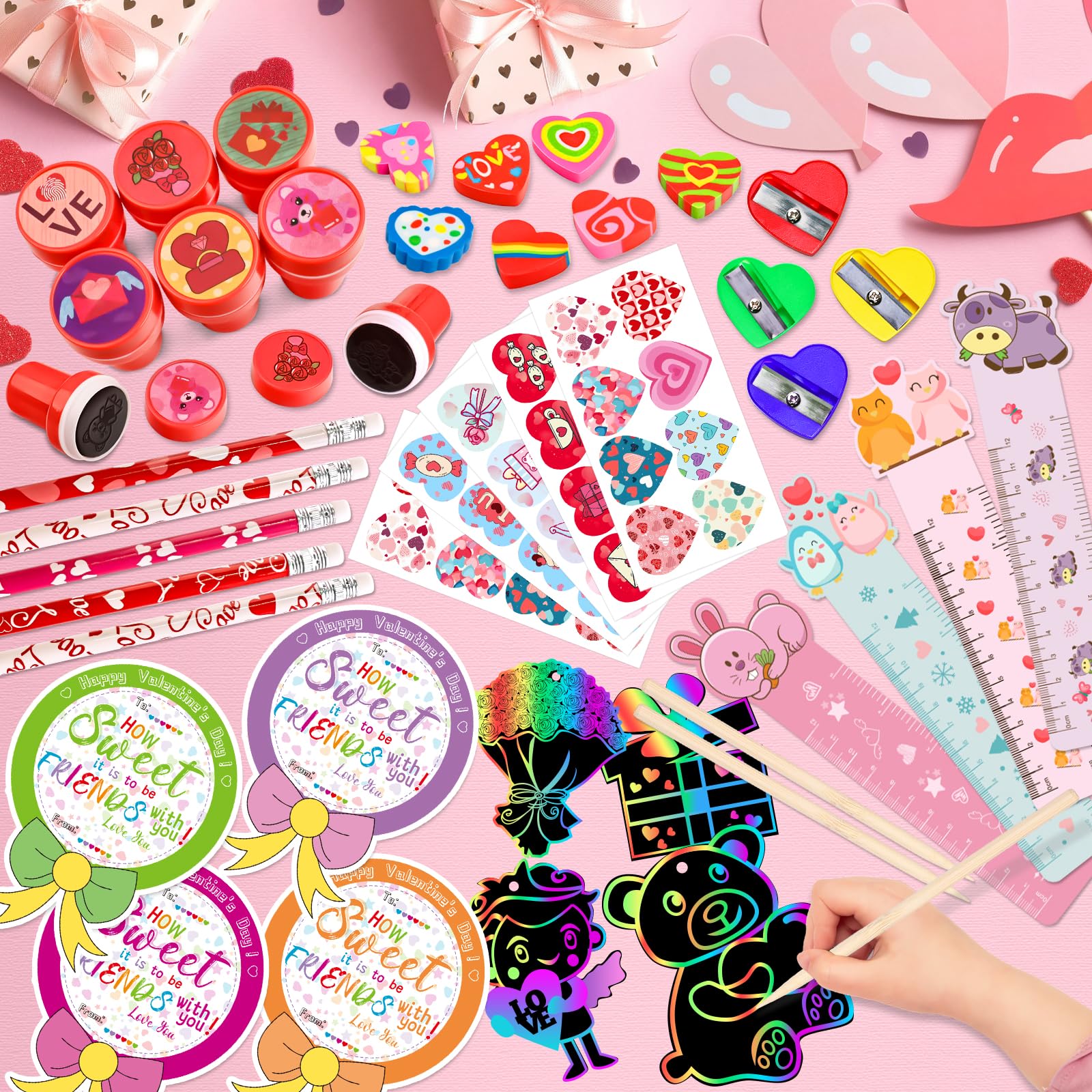 Adisher valentines safe materials ensure kid-friendly handling and play.