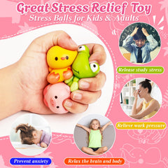 Adisher slow rising squishies provide gentle tactile calm during activities.