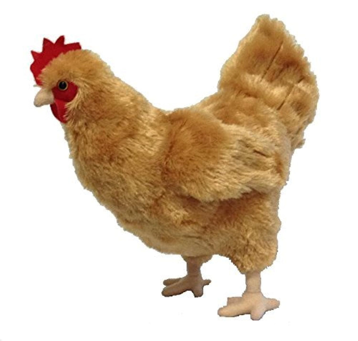 Adore Plush Buffy the Hen standing plush offers charming realism for playtime and display.