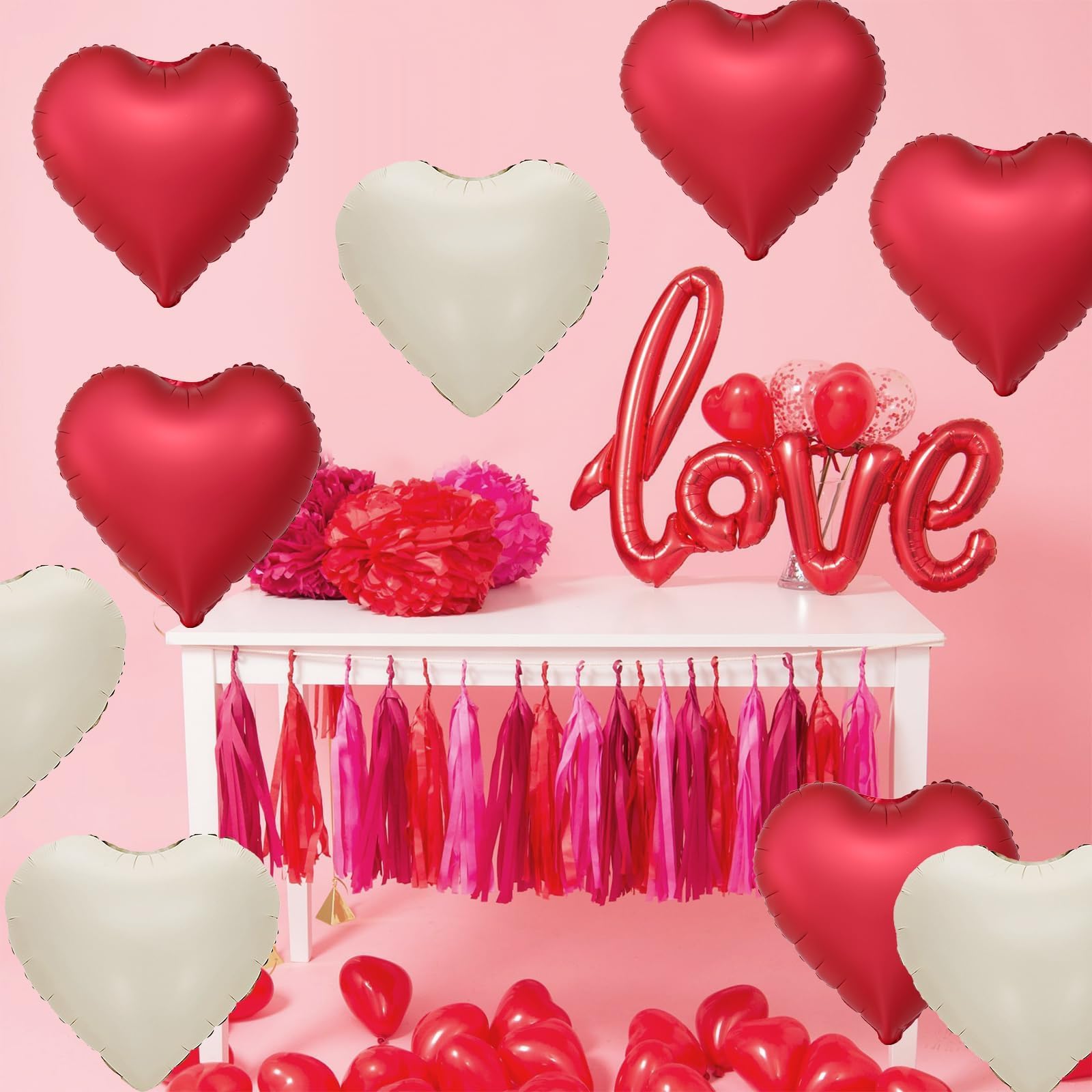 Adorely 18-inch heart balloons deliver visible impact at venues