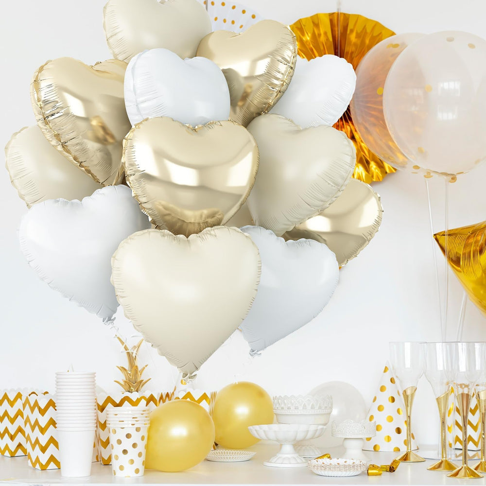 Adorely boho wedding backdrop ideas using cream and gold tones