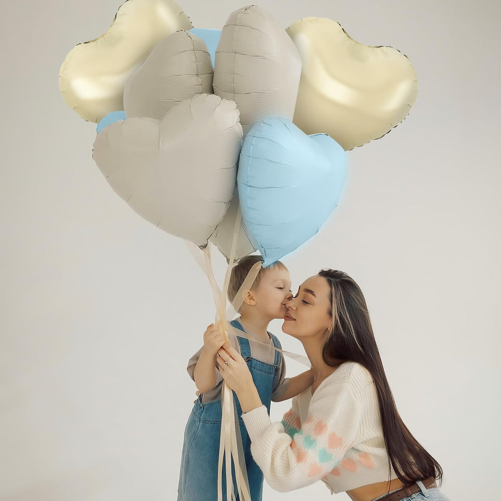 Adorely foil balloons with automatic seal for quick, low-leak inflation