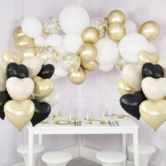 Adorely light gold heart balloons 18in provide subtle sparkle for weddings and proposals