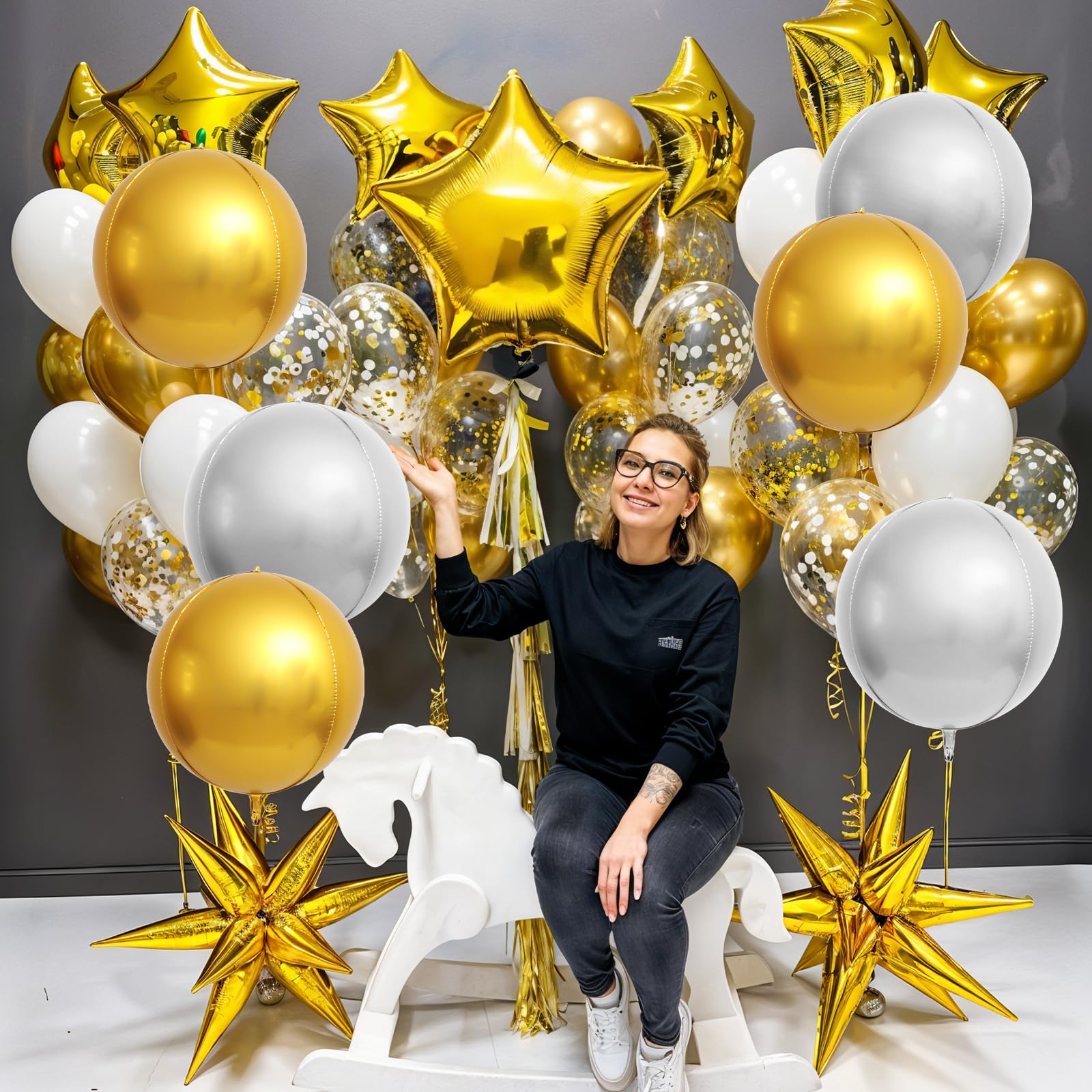 Adorely party backdrop balloons ideal for photos and celebrations