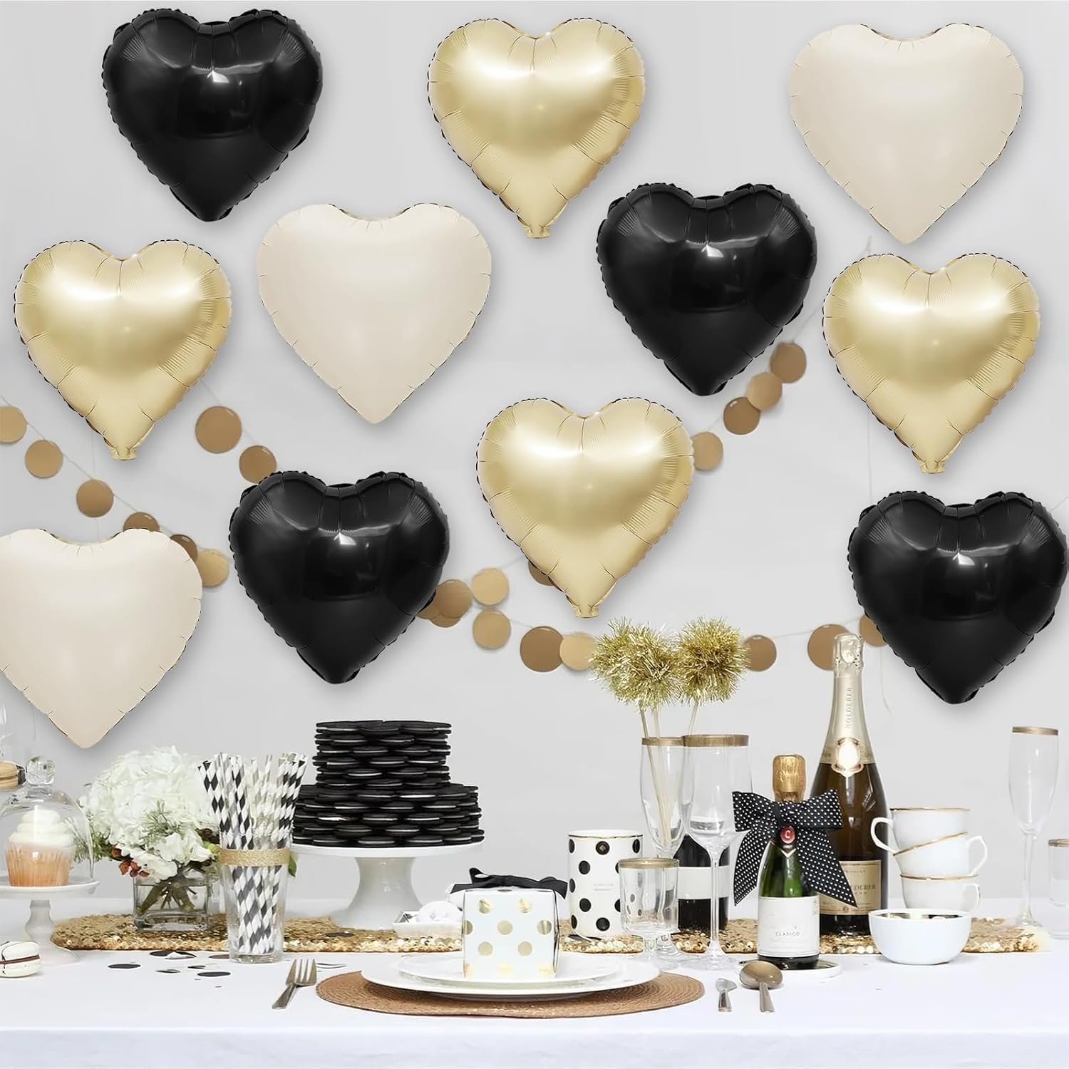 Adorely party backdrop ideas heart balloons create stylish photo backgrounds