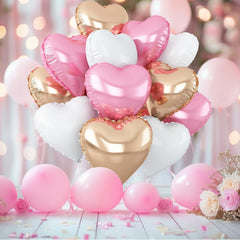 Adorely Valentine’s decor balloon backdrop enhances party photos and ambiance