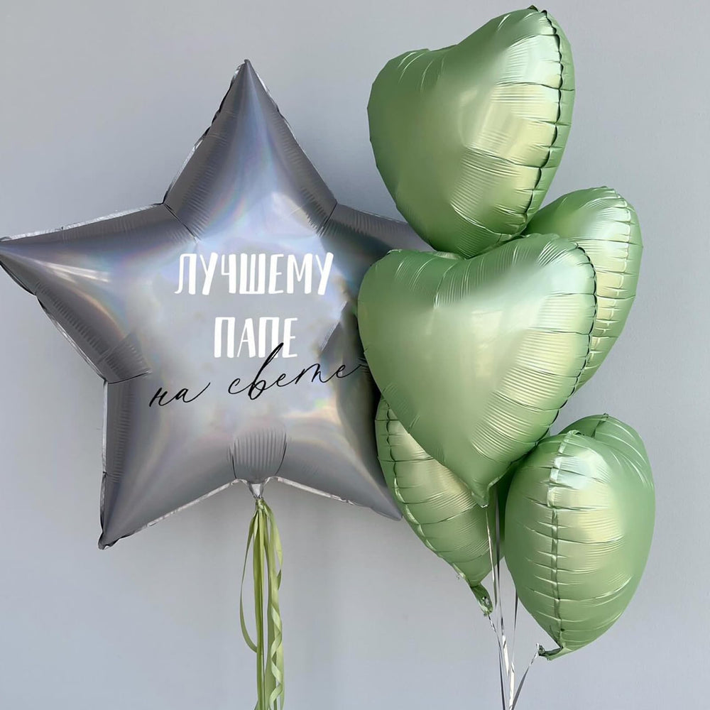 Adorely wedding foil heart balloons add a subtle pastel touch