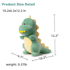 Adorlynetty dinosaur plush tail feature adds whimsy in car trips