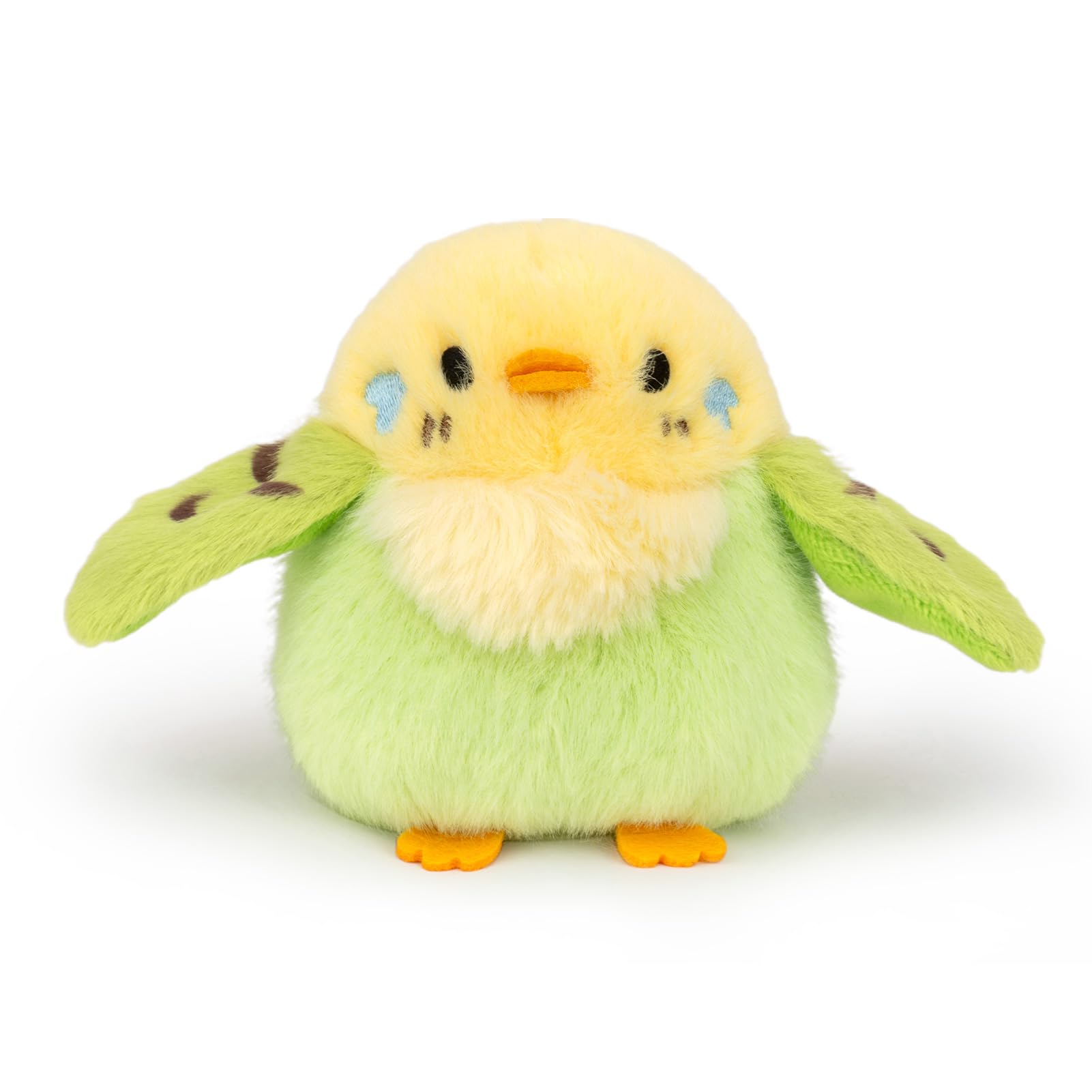 Adorlynetty parakeet plush soft bird for gentle hugs and calm play.