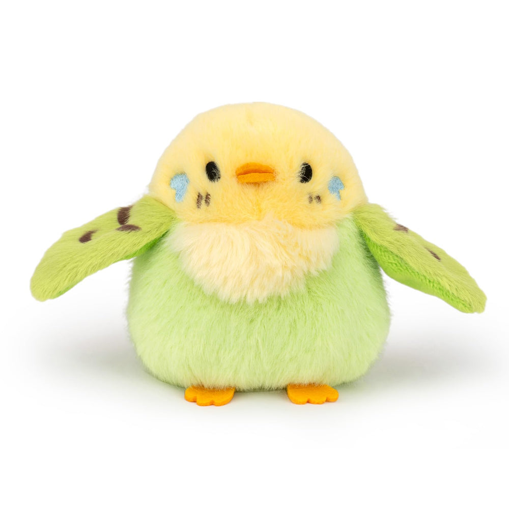Adorlynetty parakeet plush soft bird for gentle hugs and calm play.